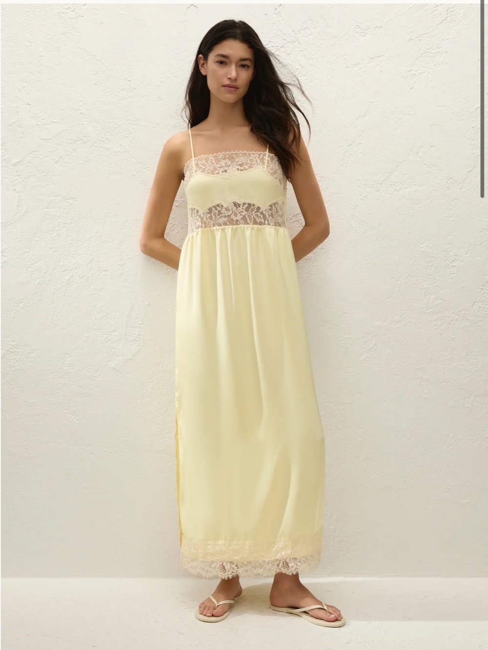 FAITHFULL Morris Midi Dress in Lucia Lace
